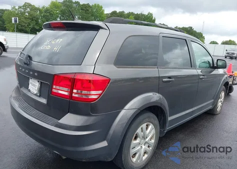 2018 Dodge Journey Se from USA, damaged, VIN 3C4PDCAB2JT384050